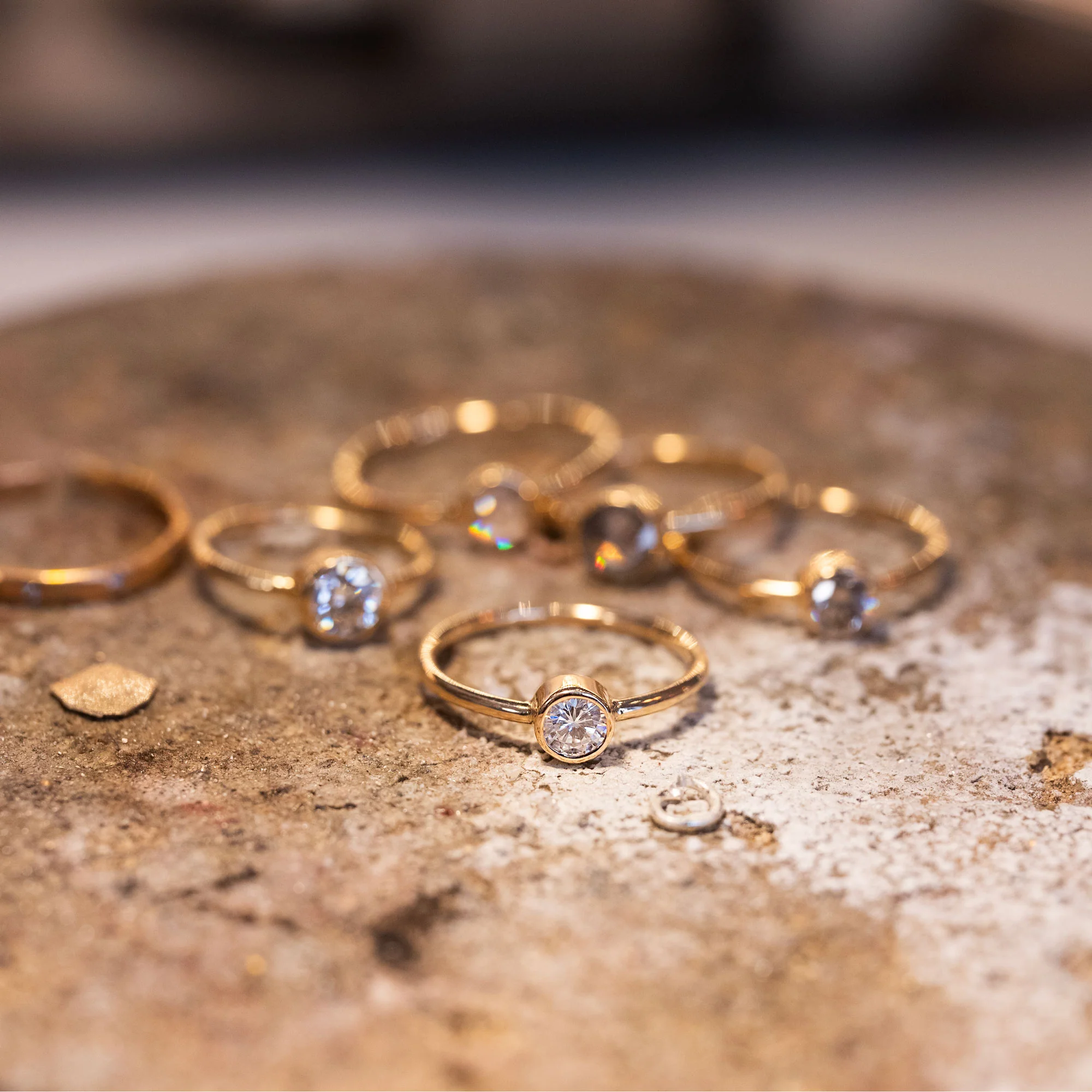 100% RECYCLED GOLDEN BRILLIANT 0.30ct - Image 3