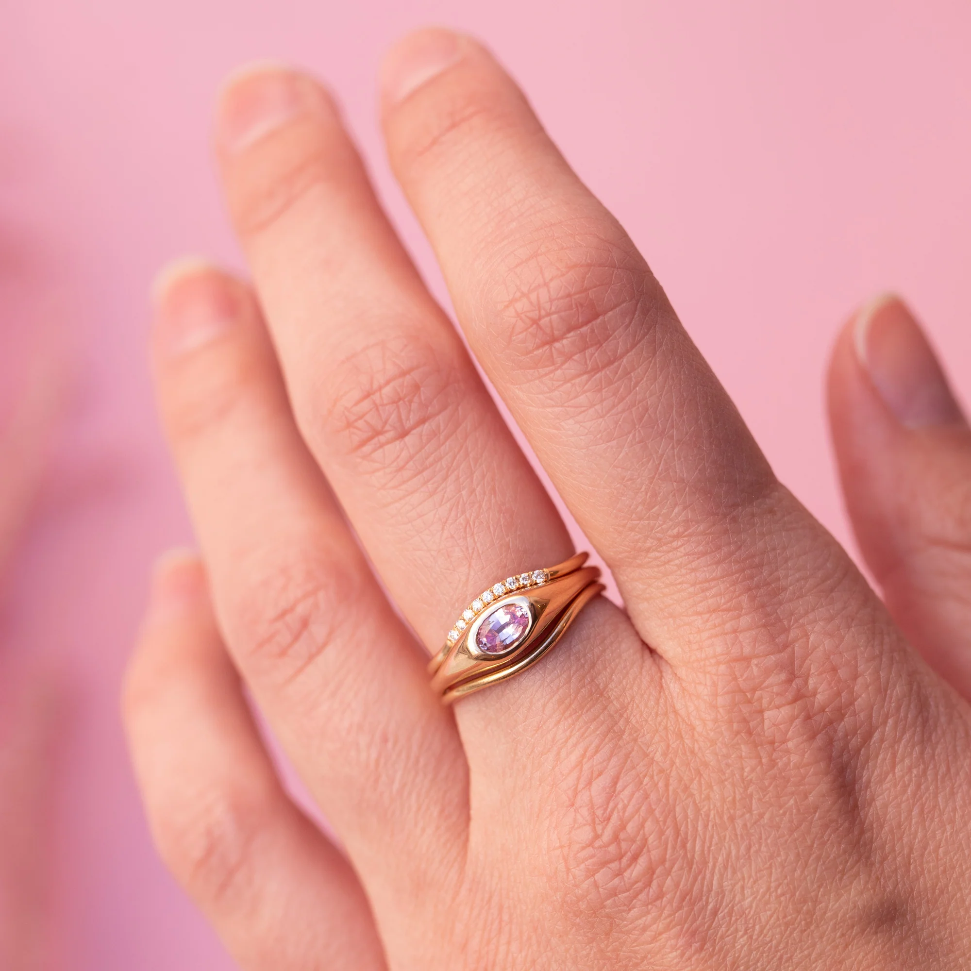Bold Bonbons - Light Pink Sapphire - Image 4