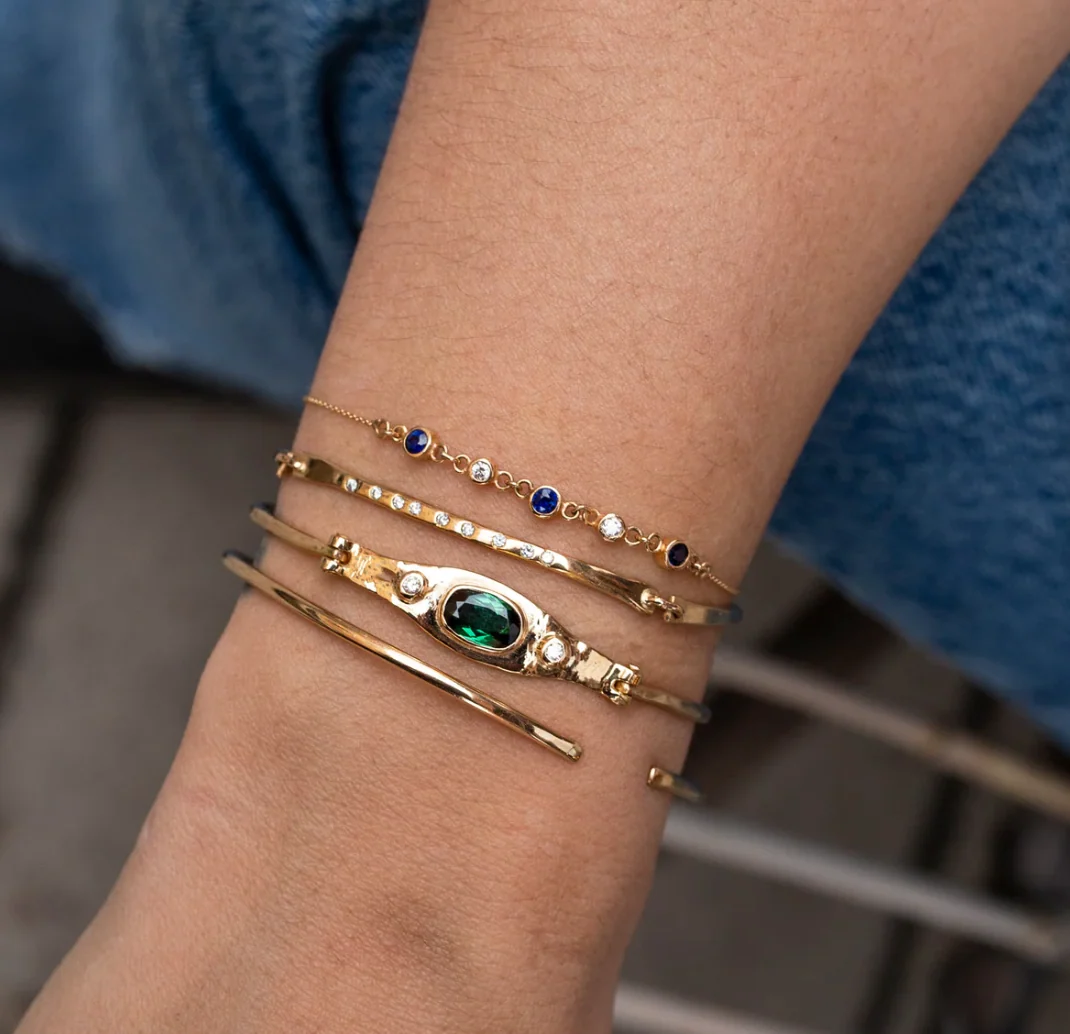 Golden Corinne Bracelet - Image 5