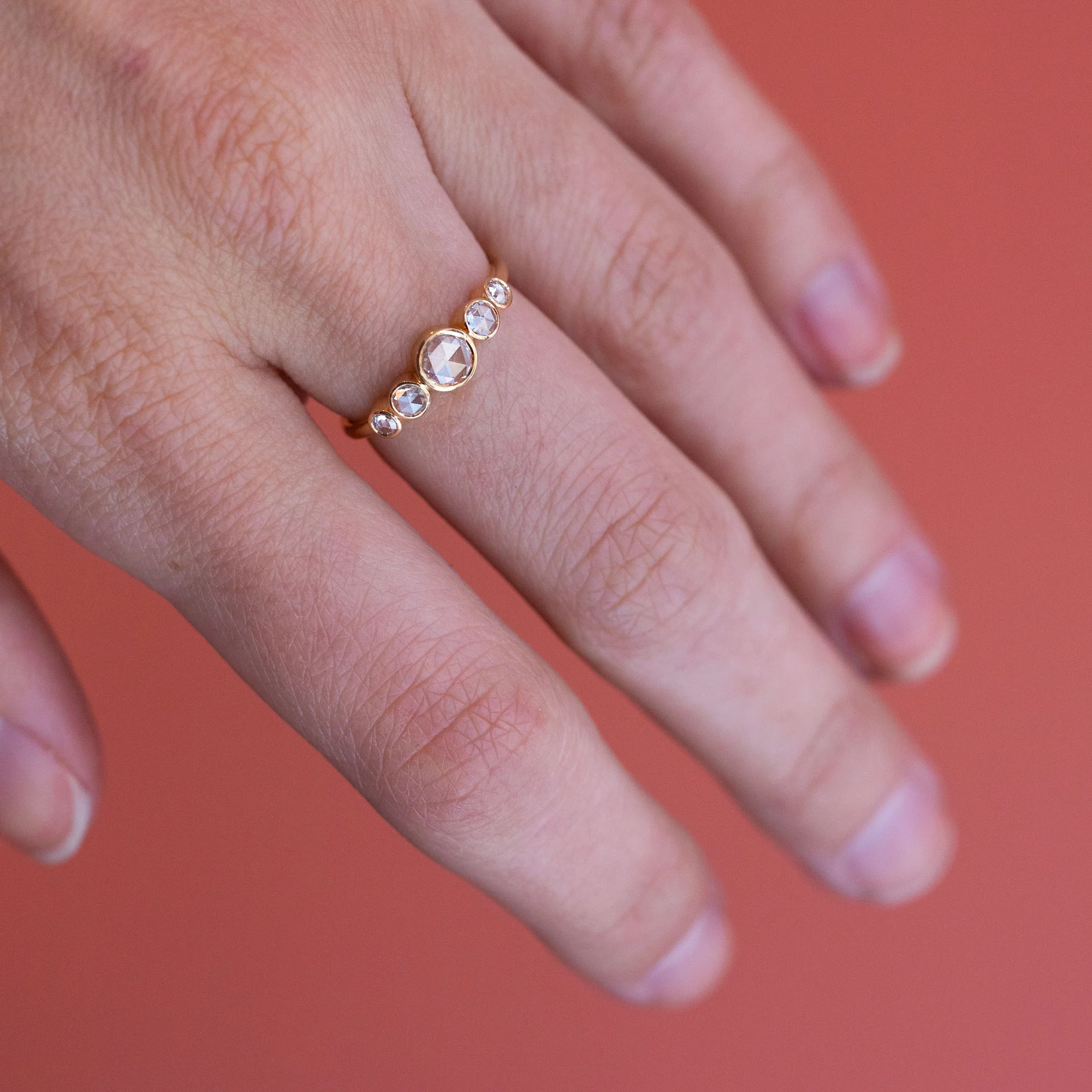 Les Cinq - Rose Cut Diamonds - Image 3