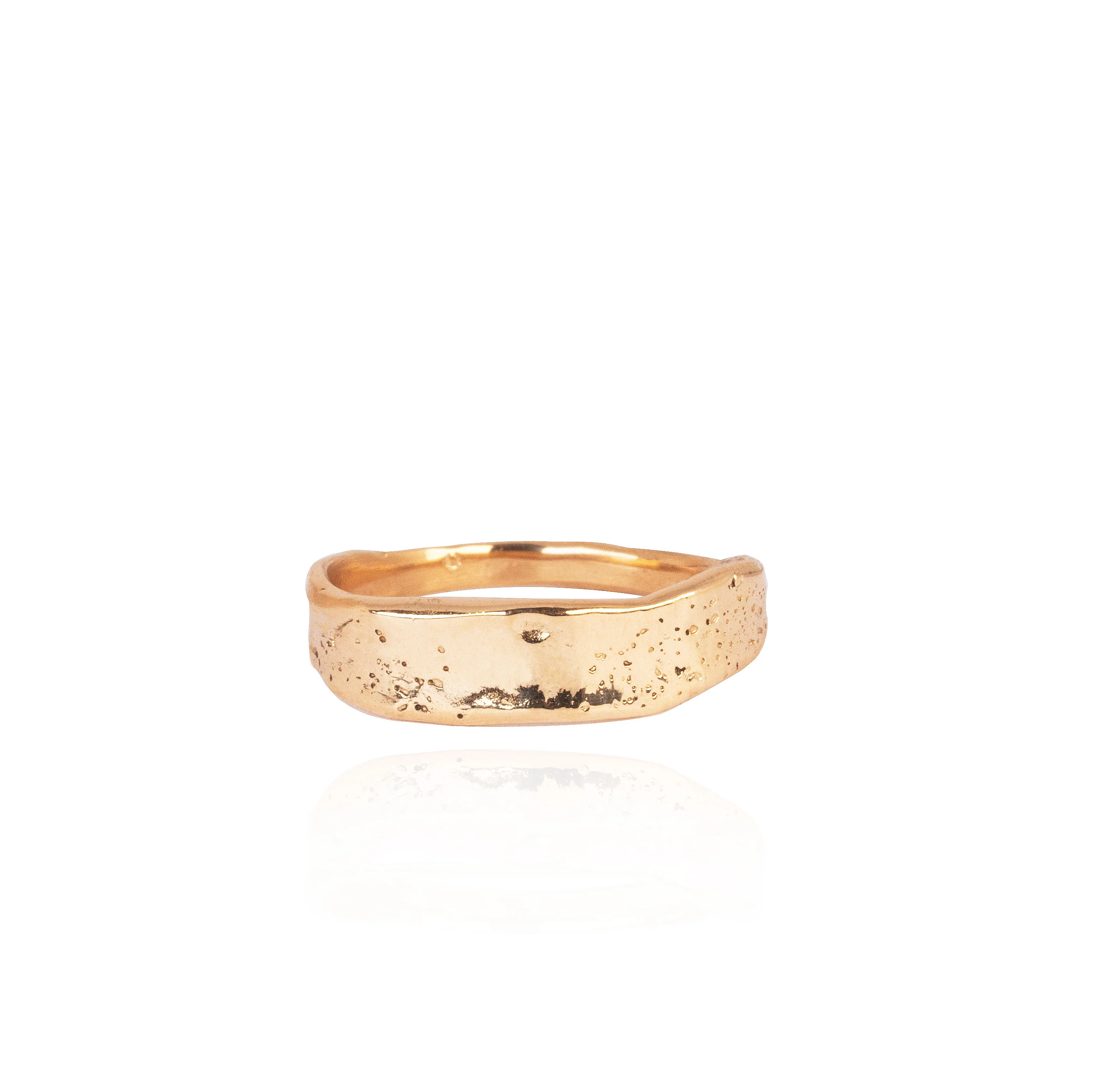 Les Vivants - Craters gold ring - Image 3